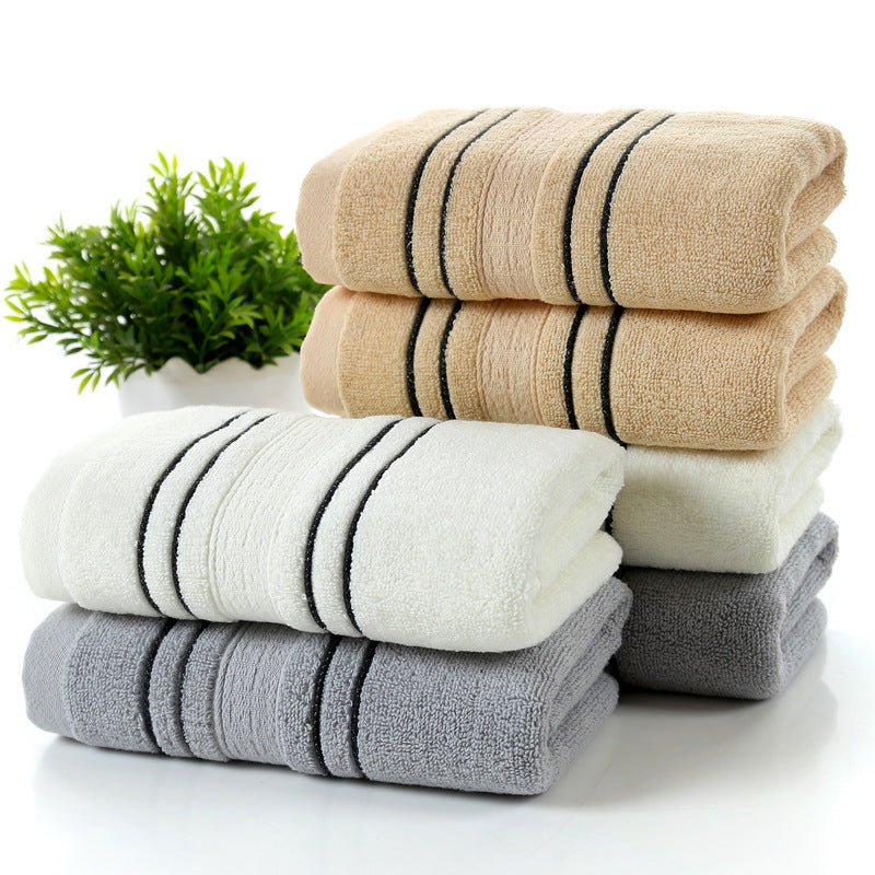 Household Pure Cotton Towel Towel Bath Towel & Hand Towels